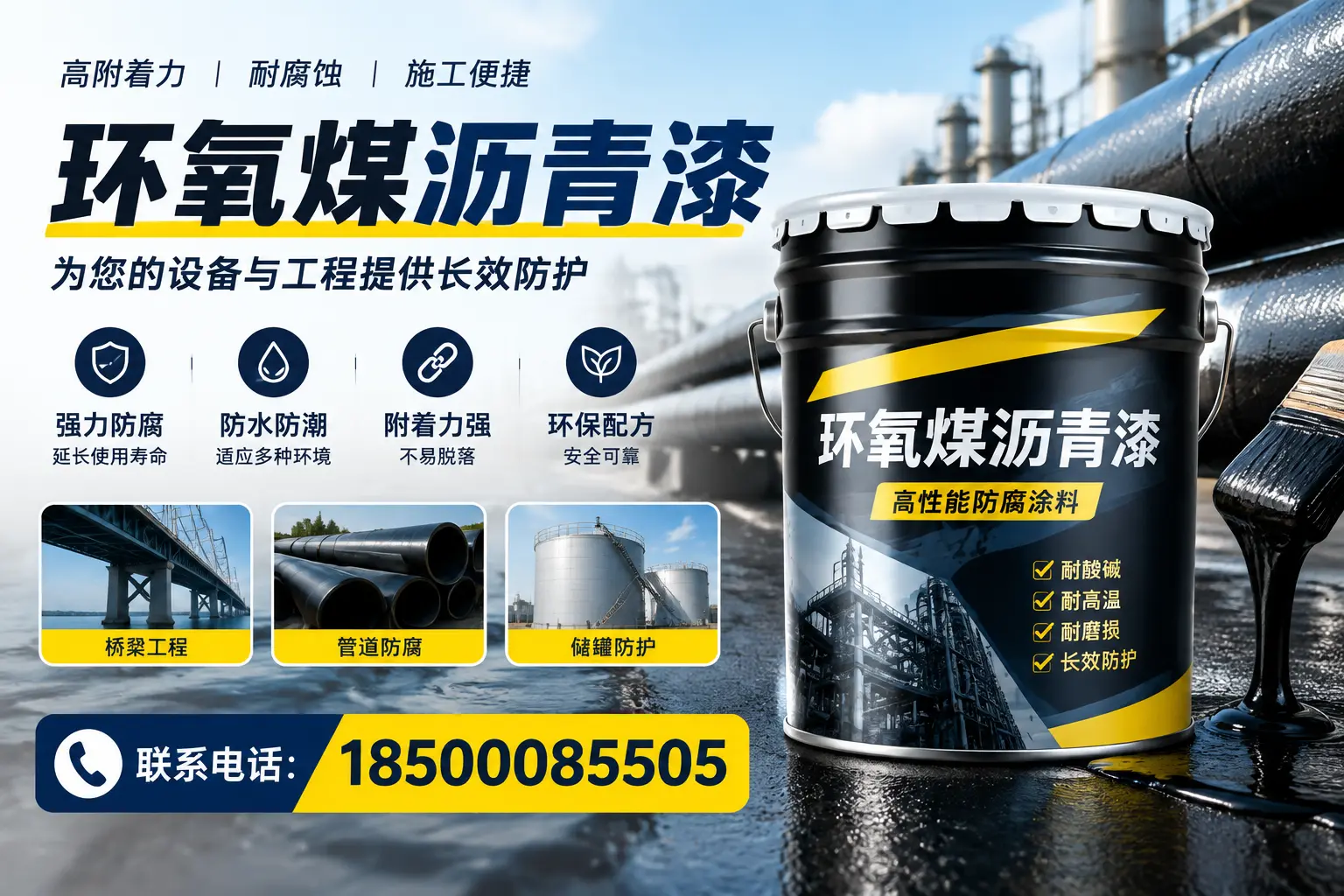 环氧煤沥青漆与其他涂料的对比分析，助力阿克苏企业决策
